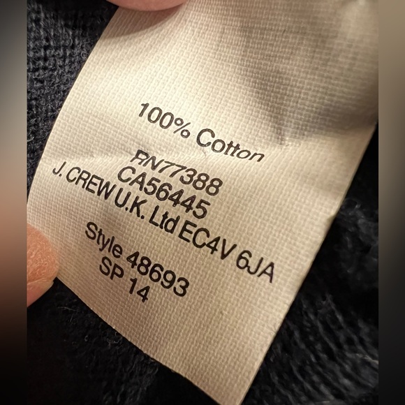 J. Crew Lobster lightweight sweater - Picture 3 of 3